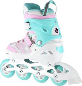Rolki Nils Extreme NA14198 rekreacyjne regulowane turkusowe r. 39-42 4