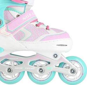 Rolki Nils Extreme NA14198 rekreacyjne regulowane turkusowe r. 39-42 6