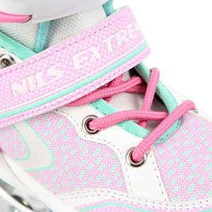 Rolki Nils Extreme NA14198 rekreacyjne regulowane turkusowe r. 39-42 7