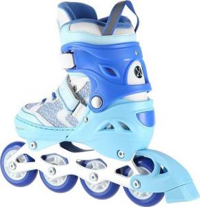 Rolki Nils Extreme NA14198 rekreacyjne regulowane niebieskie r. 39-42 2