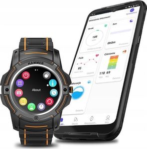 Smartwatch myPhone Hammer Watch Czarny  (HAMWAT) 5