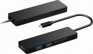 Stacja/replikator Platinet 5w1 USB-C (PMMA9827) 1