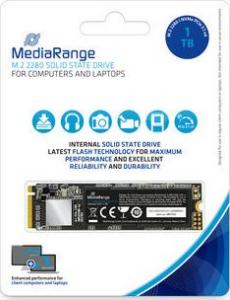 Dysk SSD MediaRange 1TB M.2 2280 PCI-E x4 Gen3.1 NVMe (MR1033) 3