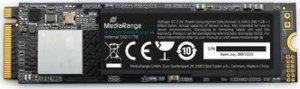 Dysk SSD MediaRange 1TB M.2 2280 PCI-E x4 Gen3.1 NVMe (MR1033) 1