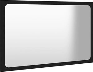 vidaXL 2-częściowy zestaw mebli łazienkowych, czarny, płyta wiórowa 8