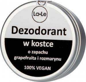 La-le Dezodorant w kostce o zapachu grapefruita i rozmarynu 1