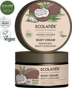 Ecolatier ECL ORGANIC krem do ciała Odżyw.,Coconut, 250 ml 1