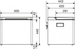 Lodówka turystyczna Dometic CombiCool RC 1600 EGP 31 L 3