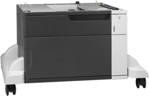 HP Podajnik papieru HP LaserJet 1x500-sheet z szafką i stojakiem (CF243A) 1