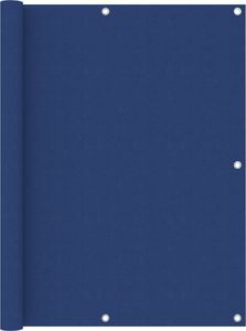 vidaXL Parawan balkonowy, niebieski, 120x400 cm, tkanina Oxford 1