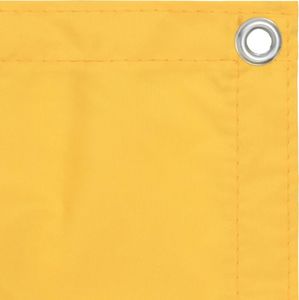 vidaXL Parawan balkonowy, żółty, 120x600 cm, tkanina Oxford 4