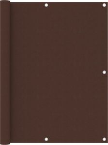 vidaXL Parawan balkonowy, brązowy, 120x300 cm, tkanina Oxford 1