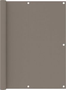 vidaXL Parawan balkonowy, kolor taupe, 120x600 cm, tkanina Oxford 1
