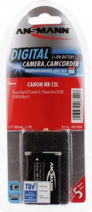 Akumulator Ansmann A-Canon NB 12L 4