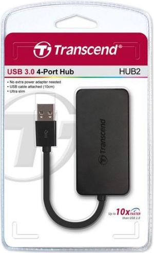 HUB USB Transcend 4x USB-A 3.0 (TS-HUB2K) 2