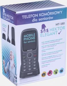 Telefon komórkowy Mescomp Hektor Czarny 4