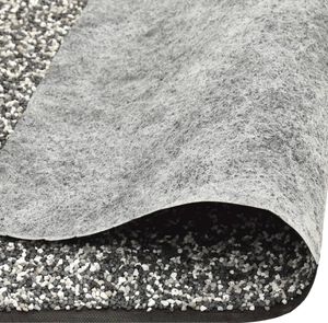 vidaXL Wykładzina z kamyczkami do oczka wodnego, szara, 1000x40 cm 5