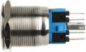 DimasTech Przełącznik LED 25mm Żółty (PD060) 3