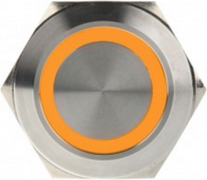 DimasTech Przycisk LED 25mm Pomarańczowy (PD065) 1