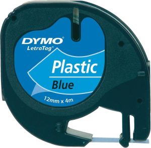 Dymo Letratag blue 12mm x 4 m 91225 (S0721700) 1