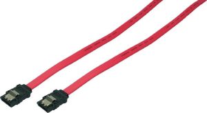 LogiLink SATA - SATA, 0.5m, Czerwony (CS0001) 1