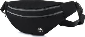 Beltimore Czarna saszetka nerka wodoodporna biodrówka pas Beltimore C63 3