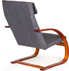 ModernHome Fotel fiński bujany leżanka leżak do salonu 4