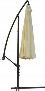 ModernHome Parasol ogrodowy składany z falbanką 350 cm 3