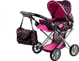 Lean Sport Wózek dla lalek Alice głęboki nosidło torba pościel 3