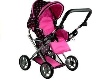 Lean Sport Wózek dla lalek Alice głęboki nosidło torba pościel 4