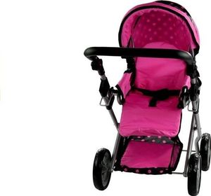 Lean Sport Wózek dla lalek Alice głęboki nosidło torba pościel 6