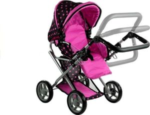 Lean Sport Wózek dla lalek Alice głęboki nosidło torba pościel 8