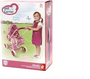 KIK Wózek dla lalek składany spacerówka/gondola 2w1 9