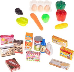 KIK Super market sklep kasa fiskalna + wózek 7