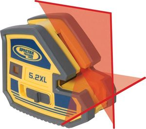 Spectra Precision Laser krzyżowy 5.2XL czerwony 30 m 2