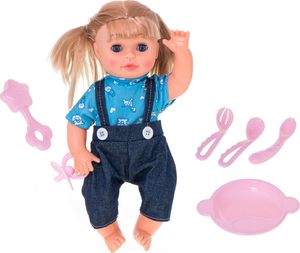 KIK Lalka Agata z pieskiem dźwięk+akcesoria 30cm 5