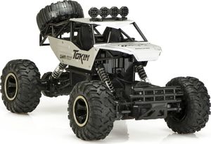 KIK Samochód RC Rock Crawler 1:12 4WD metal srebrny 1