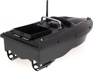 KIK Łódź RC zanętowa łódź na zanętę czarna 7