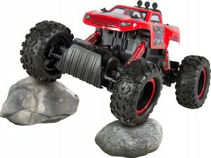 KIK Samochód RC Nqd Rock Cravler King 1:12 Usb czerwony 2