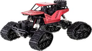 KIK Samochód RC Rock Crawler 4x4 LHC012 auto 2w1 czerw 2