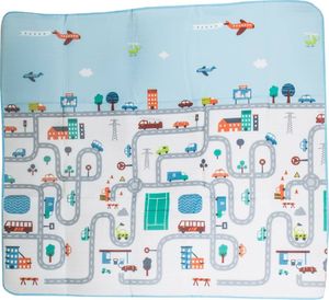 KIK Mata edukacyjna piankowa dla dzieci ulica 180x200cm 1