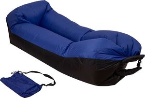 KIK Lazy BAG SOFA łóżko dmuchane leżak 3 gen niebieska 1