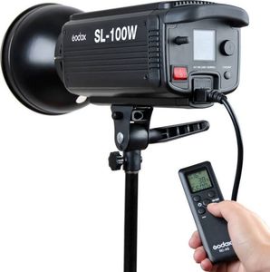 Zestaw studyjny GODOX Lampa studyjna światła ciągłego LED Godox SL-100W 9