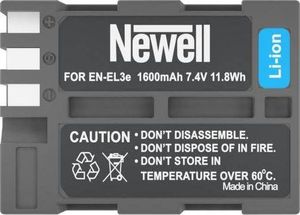 Akumulator Newell Akumulator EN-EL3 do Nikon D50, D70, D80, D90, D100, D200, D300, D300s, D700 3