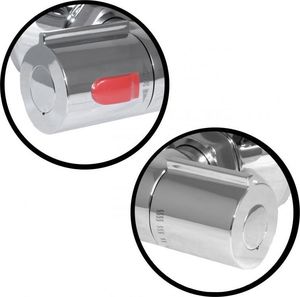 Zestaw prysznicowy YokaHome Zestaw prysznicowy bateria termoststyczna natryskowa z deszczownicą 20 cm - Yoka 5