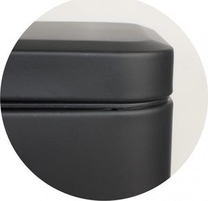 Kosz na śmieci YokaHome na pedał czarny 4