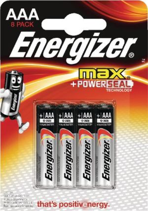 Energizer Bateria Max AAA / R03 1250mAh 8 szt. 1
