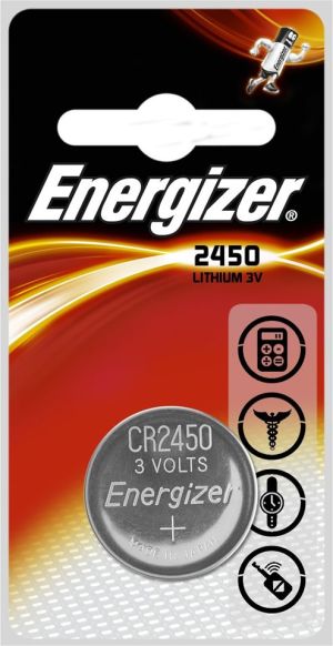 Energizer Bateria CR2450 620mAh 1szt. 1