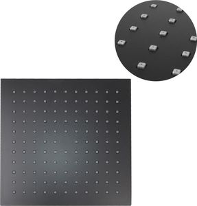 Zestaw prysznicowy YokaHome z deszczownicą z baterią czarny 10