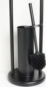 YokaHome Stojak na papier toaletowy czarny 5